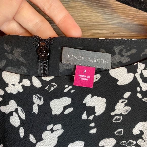 Vince Camuto Modern Imprint Asymmetrical Dress NWT - Picture 11 of 15
